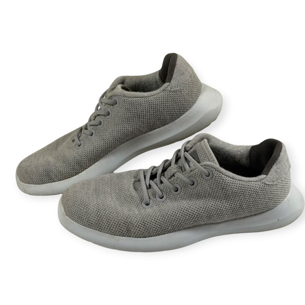 Giesswein Merino Wool Knit Sneaker, Light Gray, Women's 7.5, EU 38